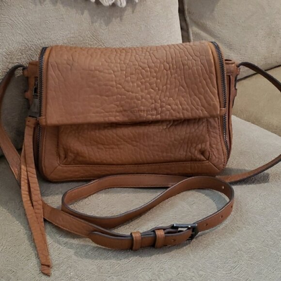 Aimee Kestenberg Pebbled Leather Crossbody - Picture 1 of 15